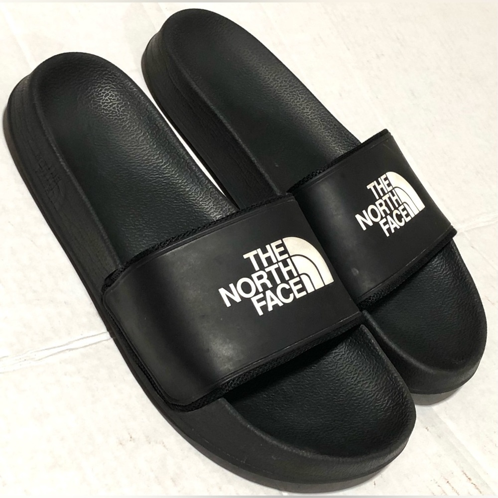 The North Face Black Slide Sandals with Logo - Picture 4 of 9